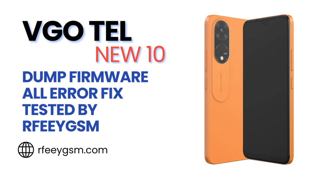 VGO Tel New 10 Dump Firmware by Unlocktool